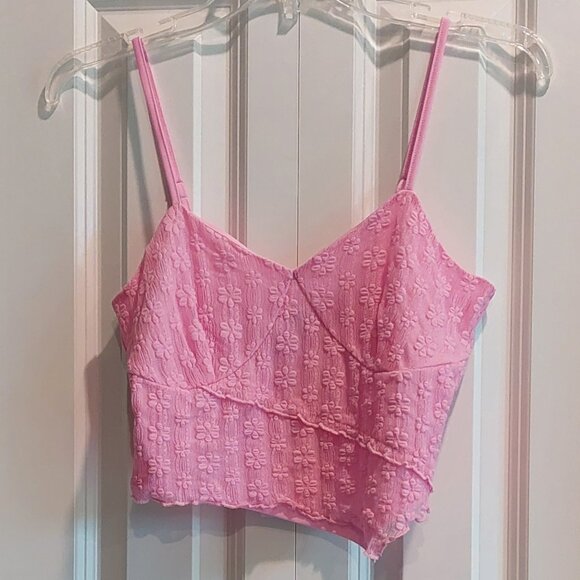 LOT of 3 Love Fire Knit Asymmetrical Tiered Tank Tops Jr.'s Size S/P - Picture 2 of 16